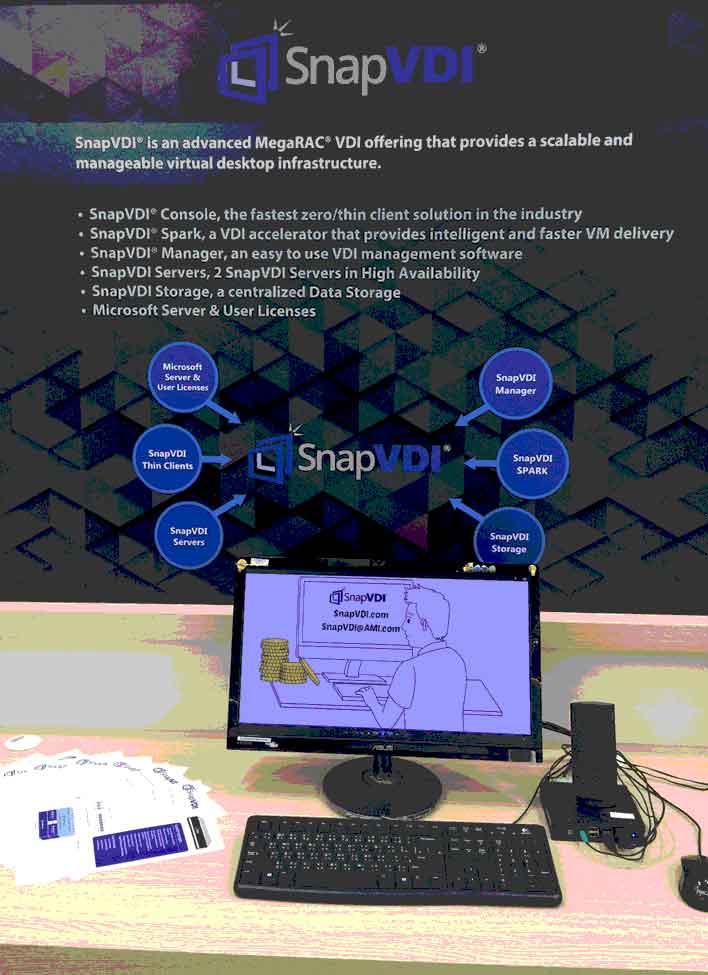 Close up of AMI single booth station