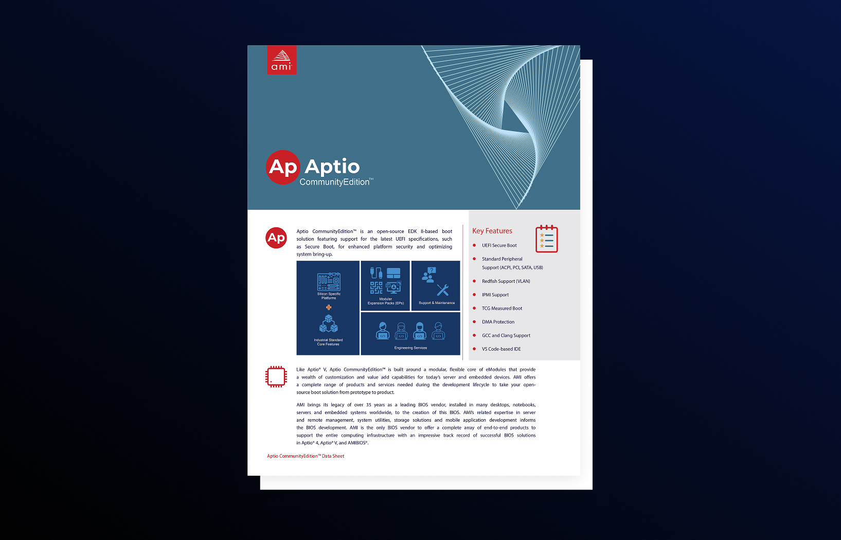 Aptio Data Sheet