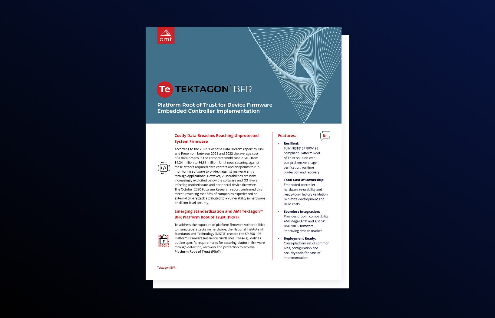 Tektagon BFR Datasheet