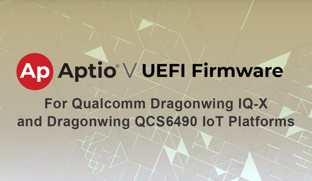 aptio v UEFI firmware